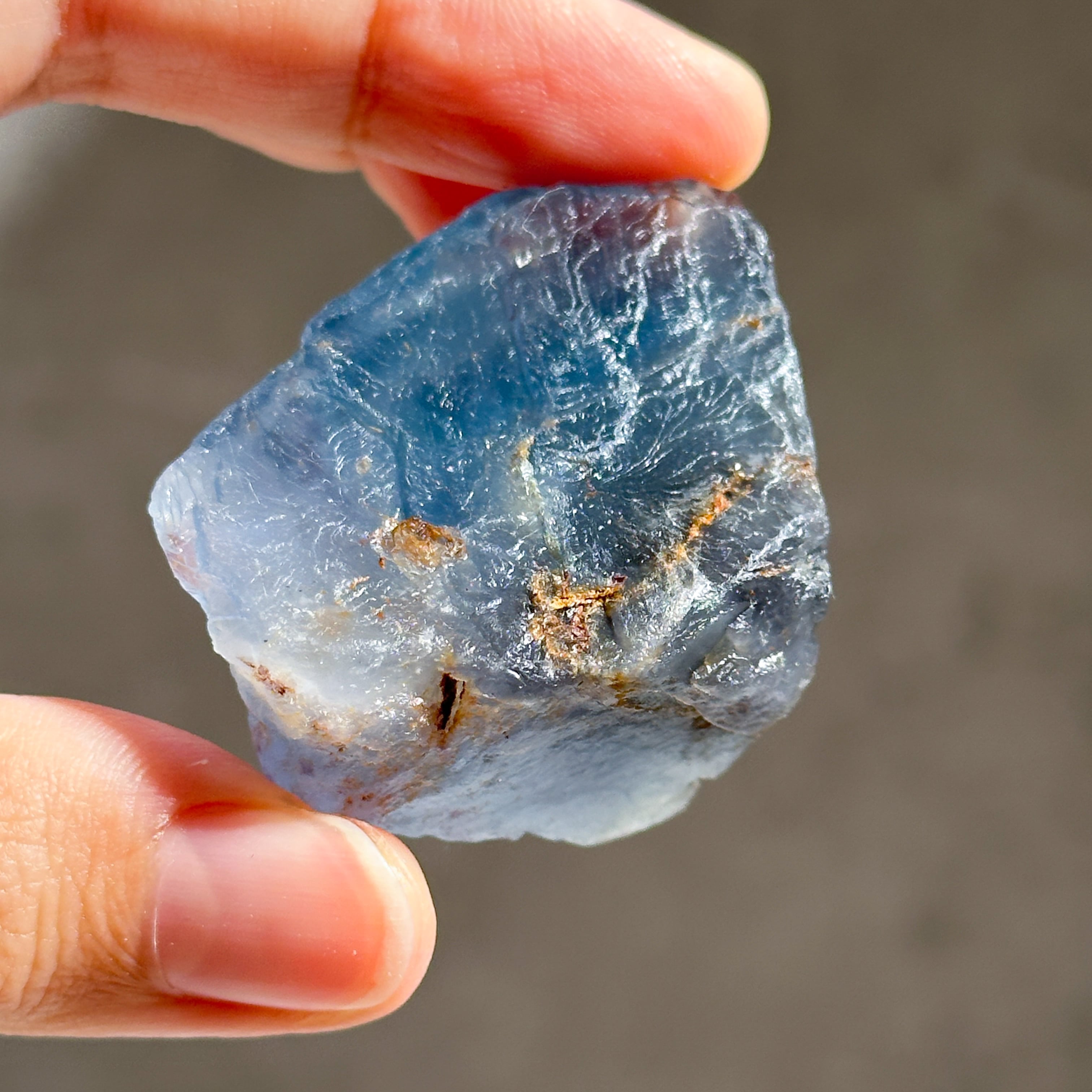 ブルーフローライト 原石 13◇ Fluorite ◇天然石・鉱物