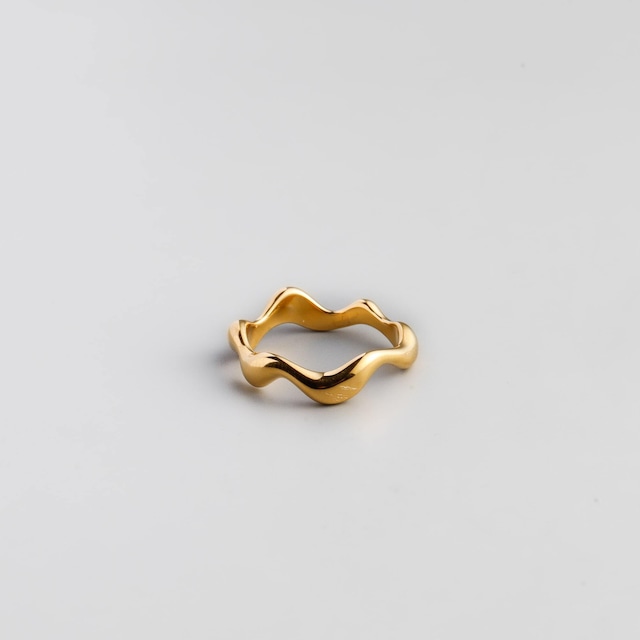 316L small wavy ring   #r63