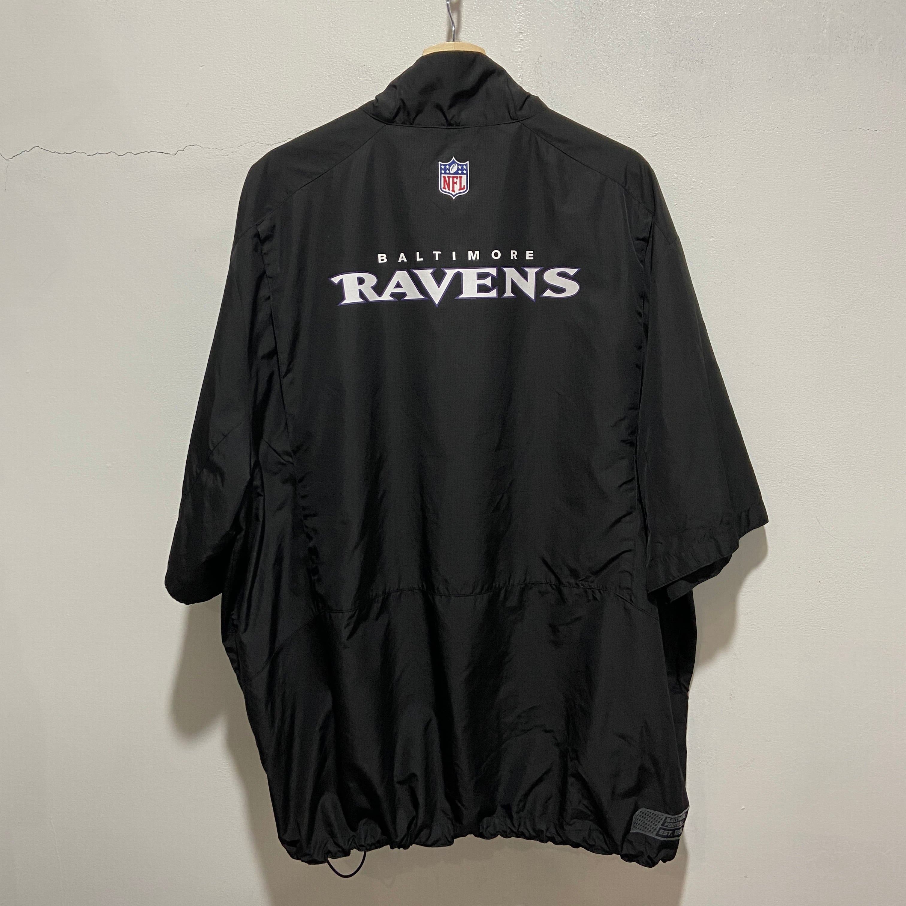 NFL RAVENSナイロンプルオーバー