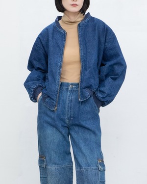1980s Neiman Marcus - denim blouson