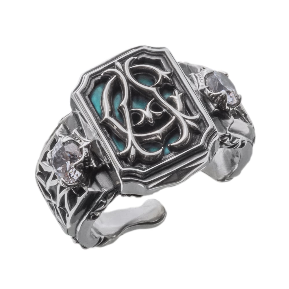 モノグラムリング ACR0310 Monogram Ring シルバーアクセサリー Silver