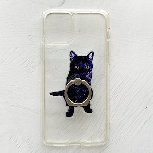 GALAXY CAT 猫型スマホリング バンカーリング