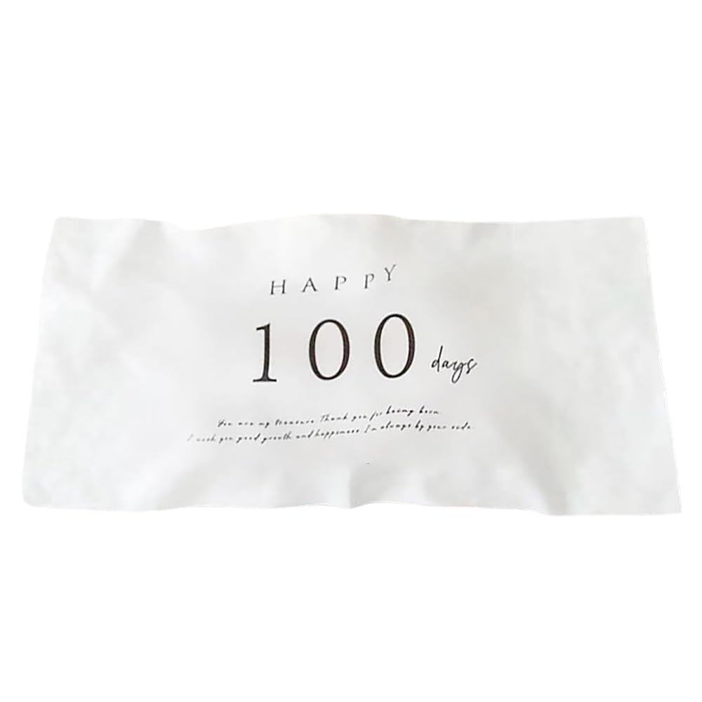 【在庫のみ】Renjzle タペストリー100日祝い&誕生日 ベビー&キッズ用 シンプルデザイン 記念日&バースデー飾り