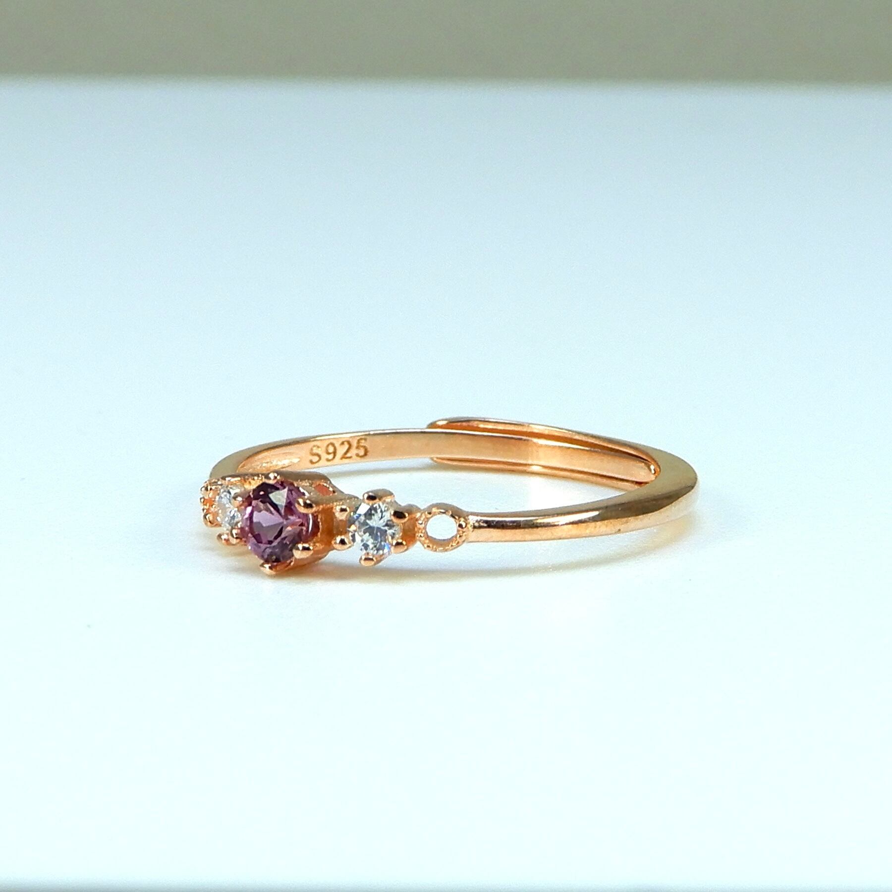 プラいちRing♦︎パープルスピネル♦︎PGカラー《0009》