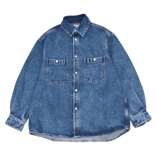 【HED MAYNER】Denim Overshirt(BLUE)