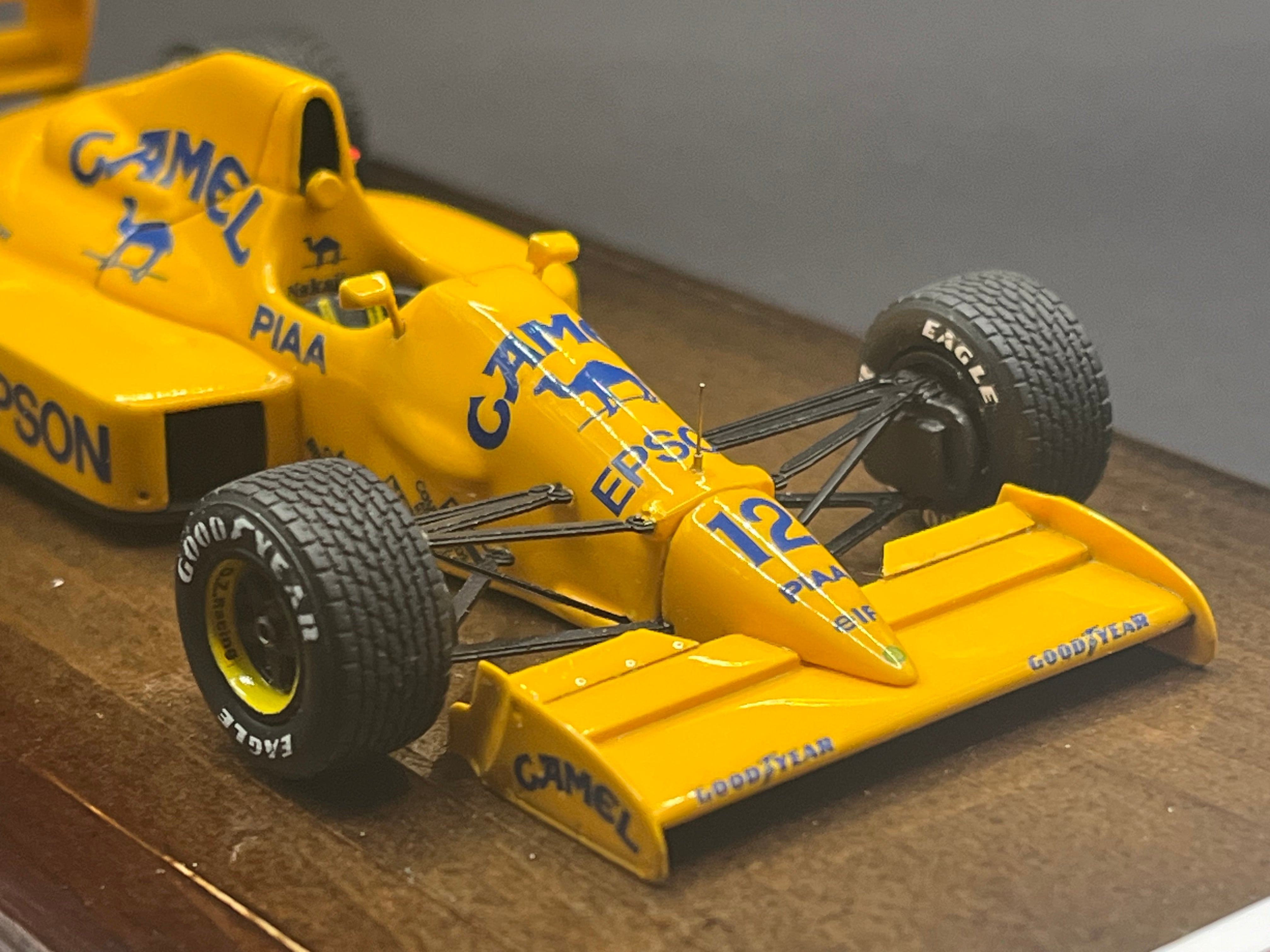 1/43 Tameo ロータス101ジャッド 中嶋悟 オーストラリアGP ファステ