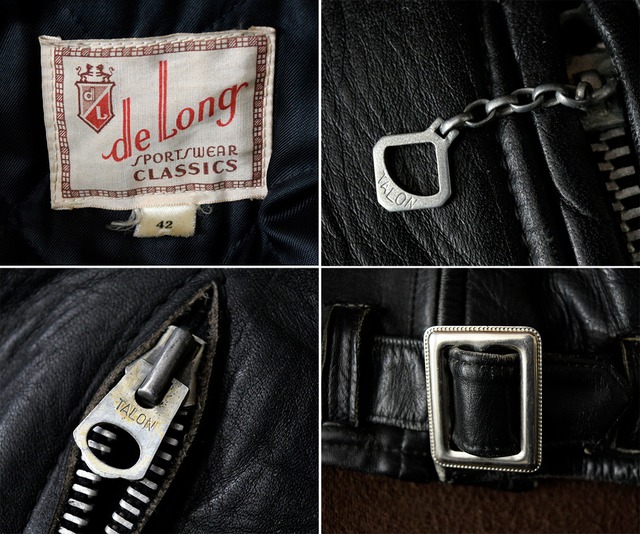 50s DELONG STEERHIDE RIDERS 42