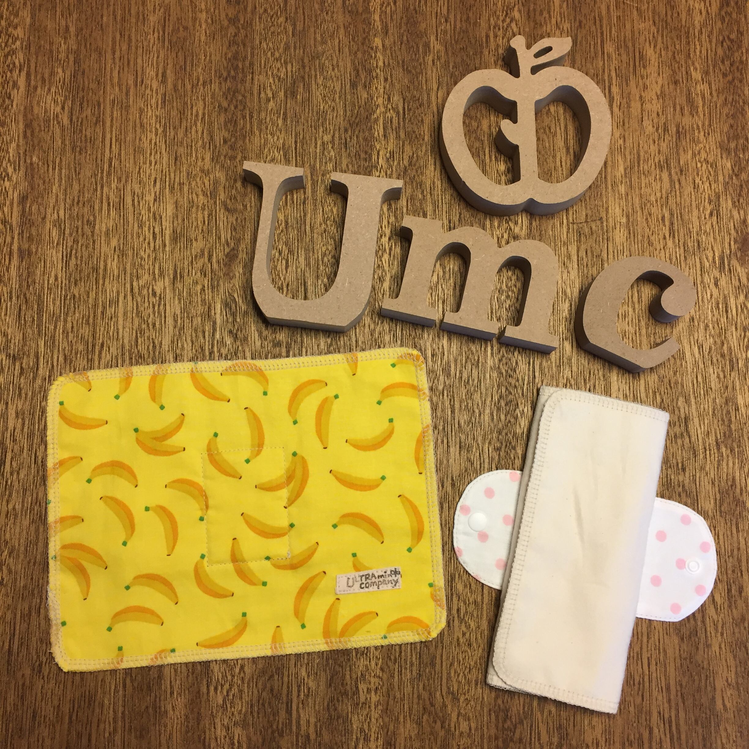 二度使えるパンティライナー《バナナ》