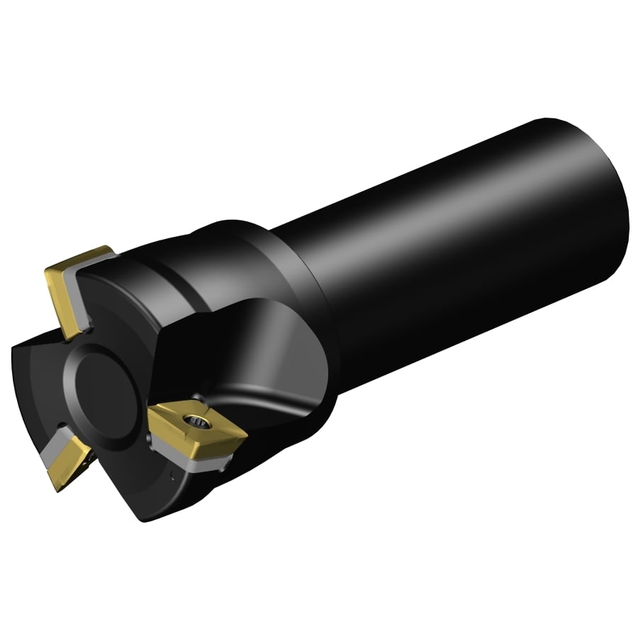 サンドビックチップ 44P超硬ﾁｯﾌﾟ式ｴﾝﾄﾞﾐﾙφ63 4枚刃 ｻﾝﾄﾞﾋﾞｯｸ490-063A32-14L 新品チップ付