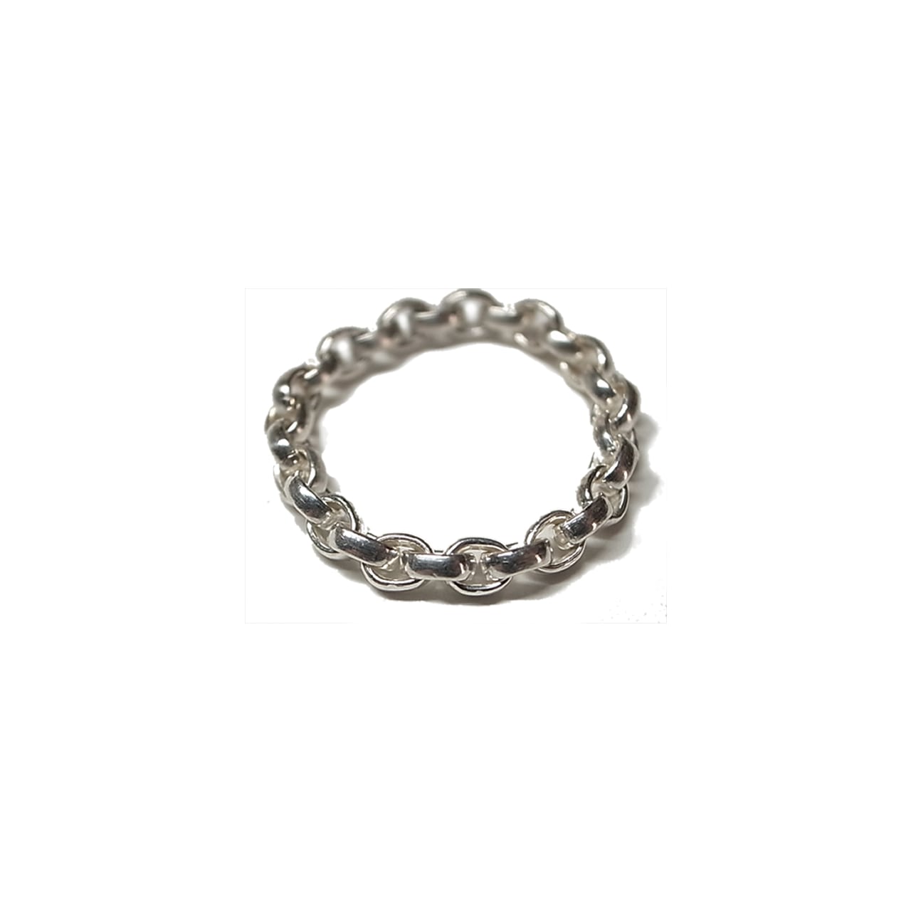 チェーンリング/size 8/シルバー950 アクセサリー チェーンリング/size 8/シルバー950