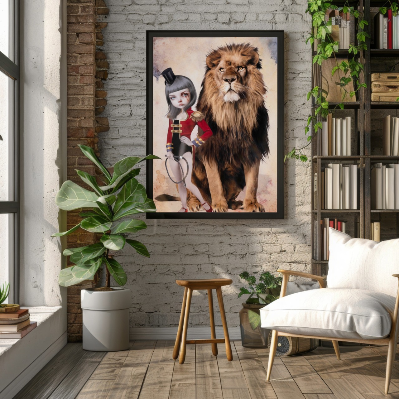 love / ラブ プリント画　ポップアート