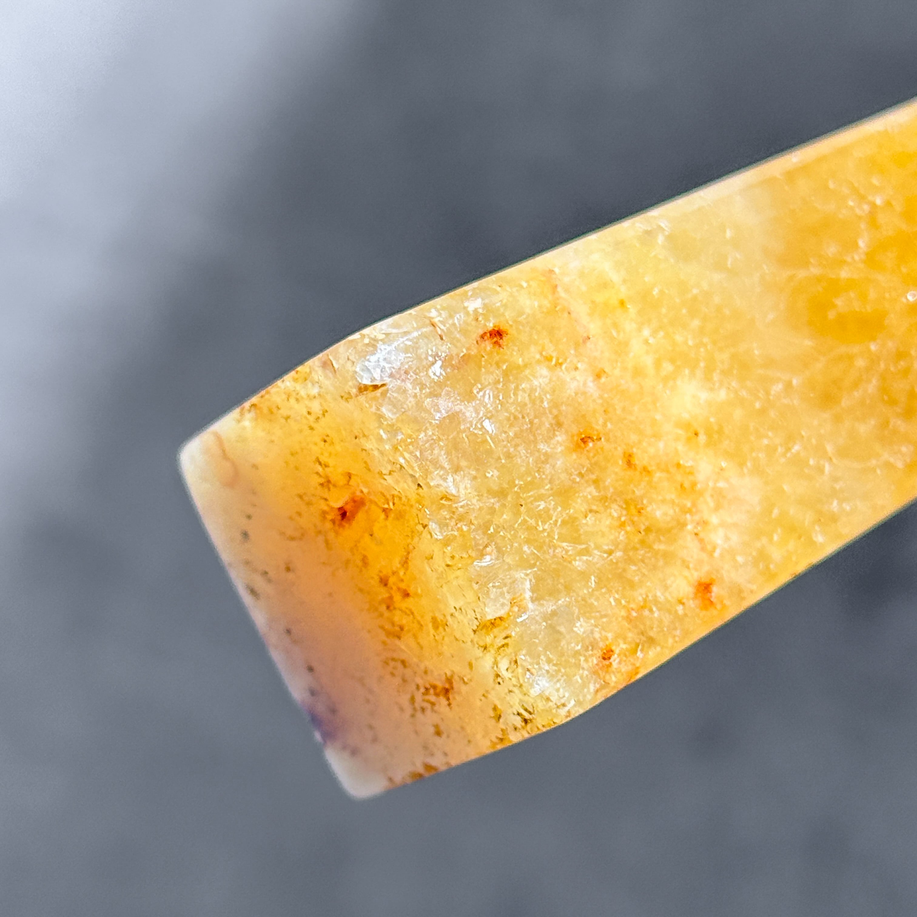 猫と蝶々 オレンジ カルサイト オレンジカルサイト タワー型64◇ Orange Calcite ◇天然石・鉱物