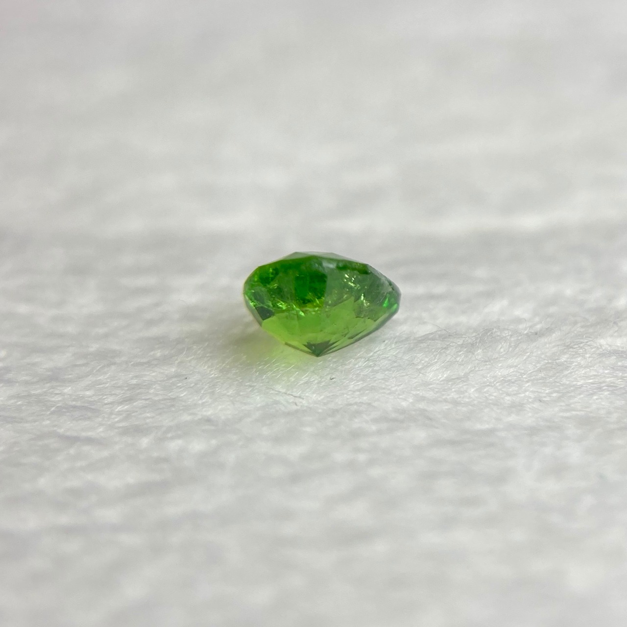 デマントイドガーネット 0.367ct グリーン 簡易ソーティング付き No.126