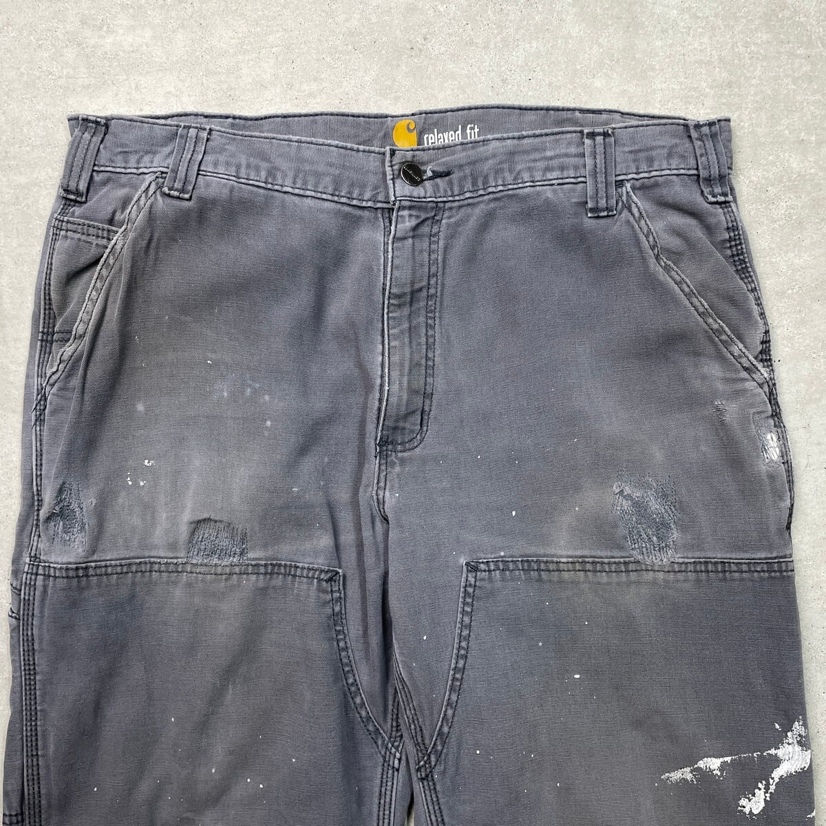 Carhartt カーハート ダブルニー ダック ワークパンツ ペンキ飛び