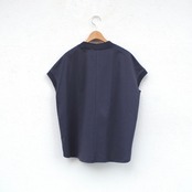 one f  French Sleeve Tee　CHARCOAL　再入荷