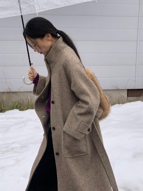 (予約) JINSIM / Meg twill coat 1color