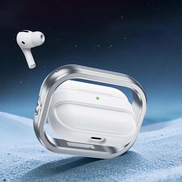 ◆AirPods Pro 3 / AirPods 4◆ Metal Rotating Spinner AirPods Case / メタル ローテイティング スピナー エアポッズ ケース