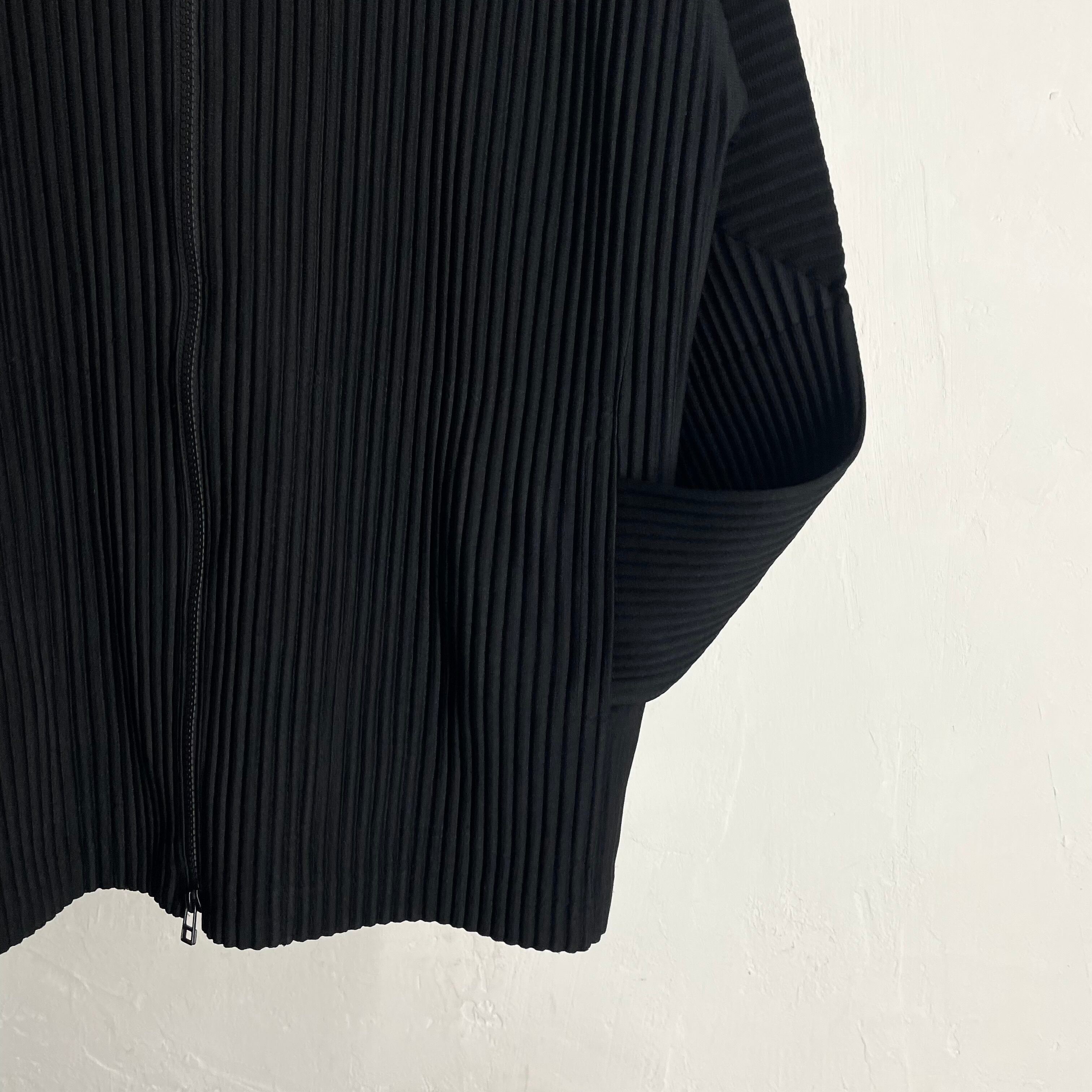 HOMME PLISSE ISSEY MIYAKE Zip-up Pleats Jacket | VOLAR