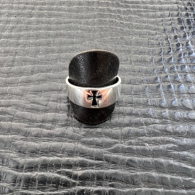 【Vintage Silver925】Cross Design Rings 6627