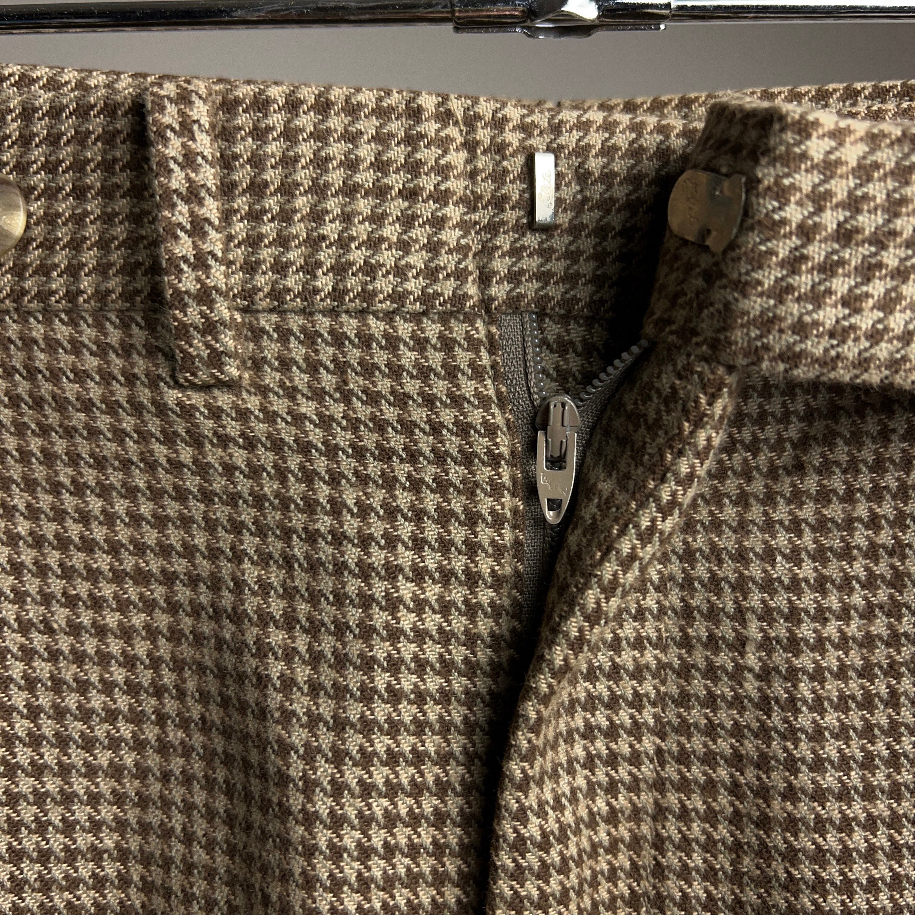 90's Polo by Ralph Lauren Houndstooth Check Slacks USA製 SIZE 34 ...