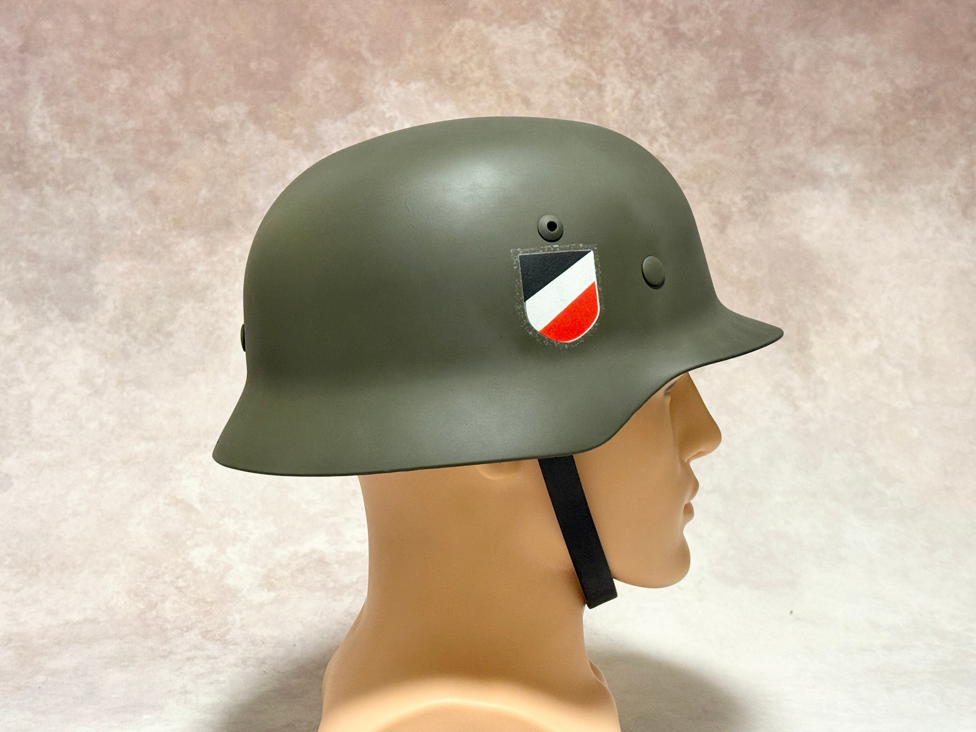 WWⅡ ドイツ軍 M35シュタールヘルメット(陸軍・ダブルデカール