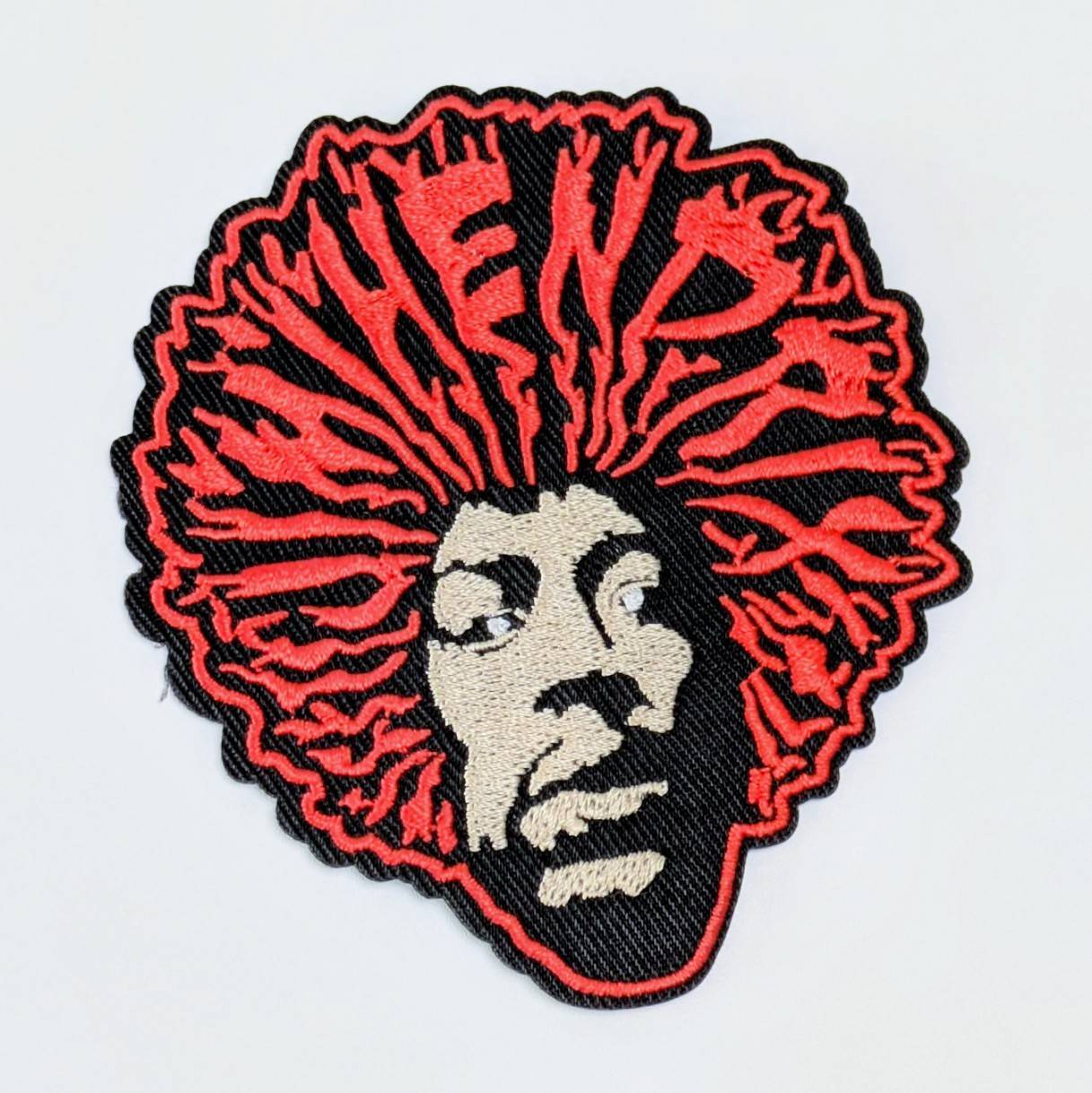 Jimi Hendrix ジミヘン ワッペン 送料無料！ ☆刺繍アイロンワッペン☆【 Jimi Hendrix ( ジミ