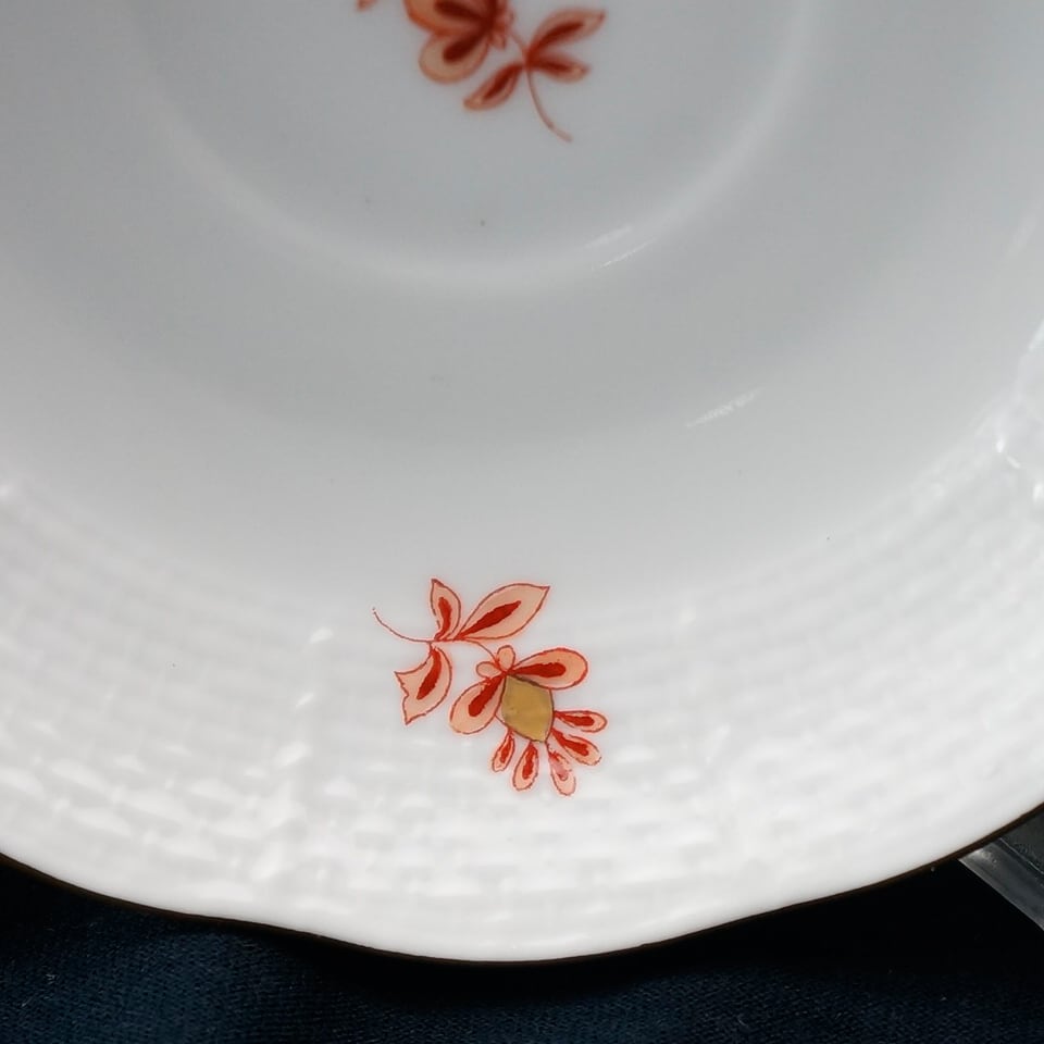 ヘレンド デミタスカップ オレンジカラー 4394-57 | アンティークと