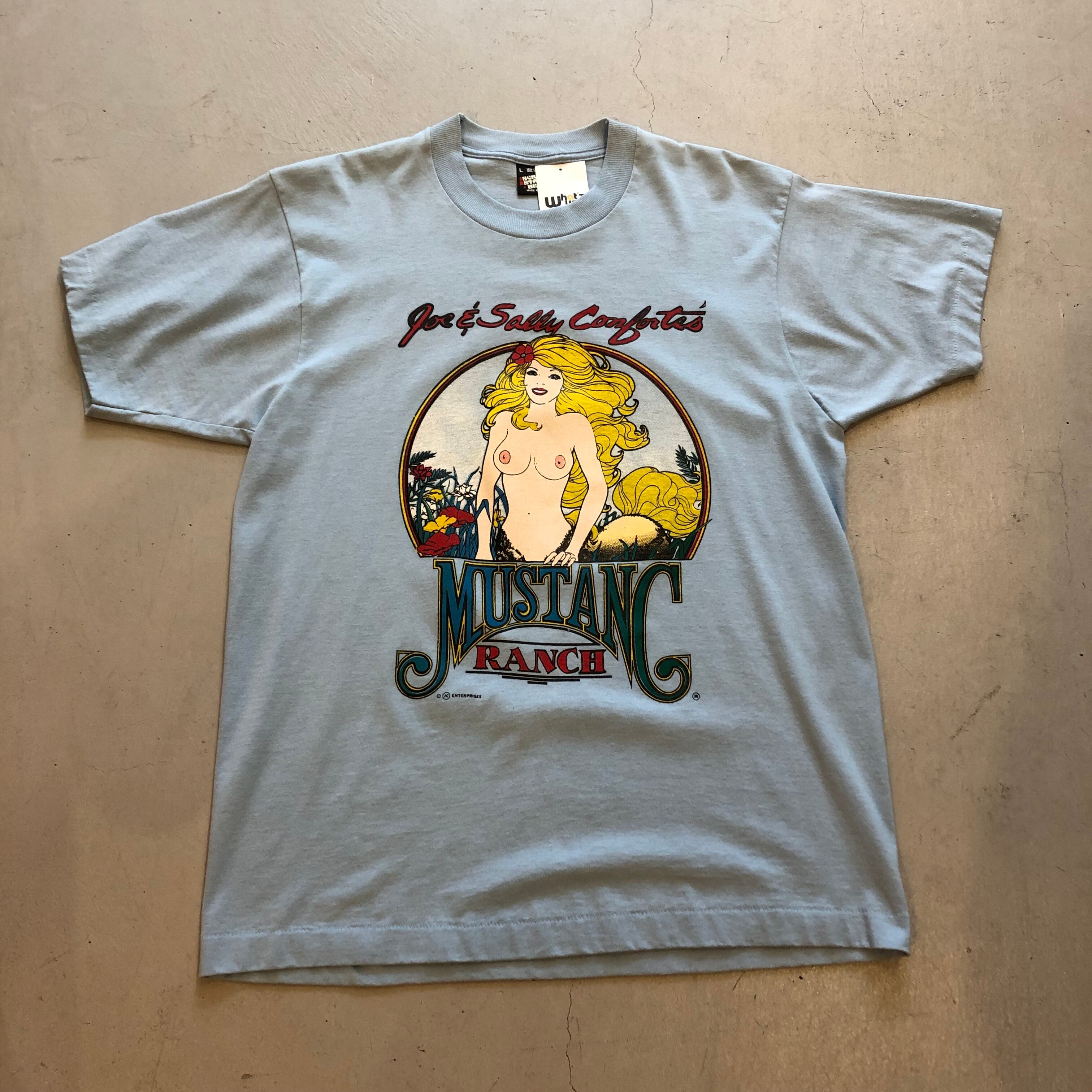 80s〜90s MUSTANG RANCH t-shirt【高円寺店】 | What