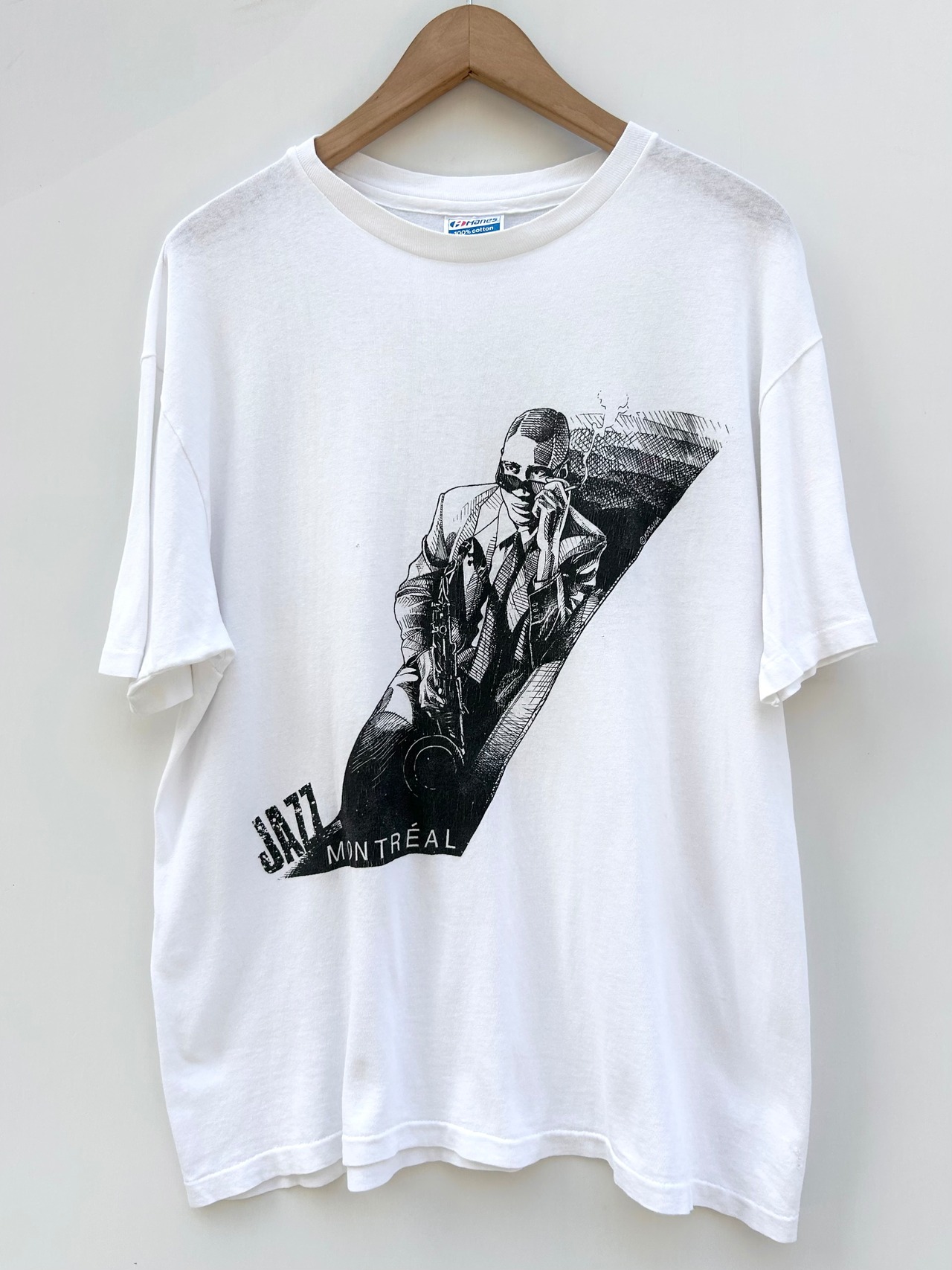 90s "MONTREAL JAZZ" Tee MADE IN USA Size XL