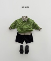 韓国子供服 / BONITO / 26Autumn / Vネックスウェット / 秋服 *12M~JM *