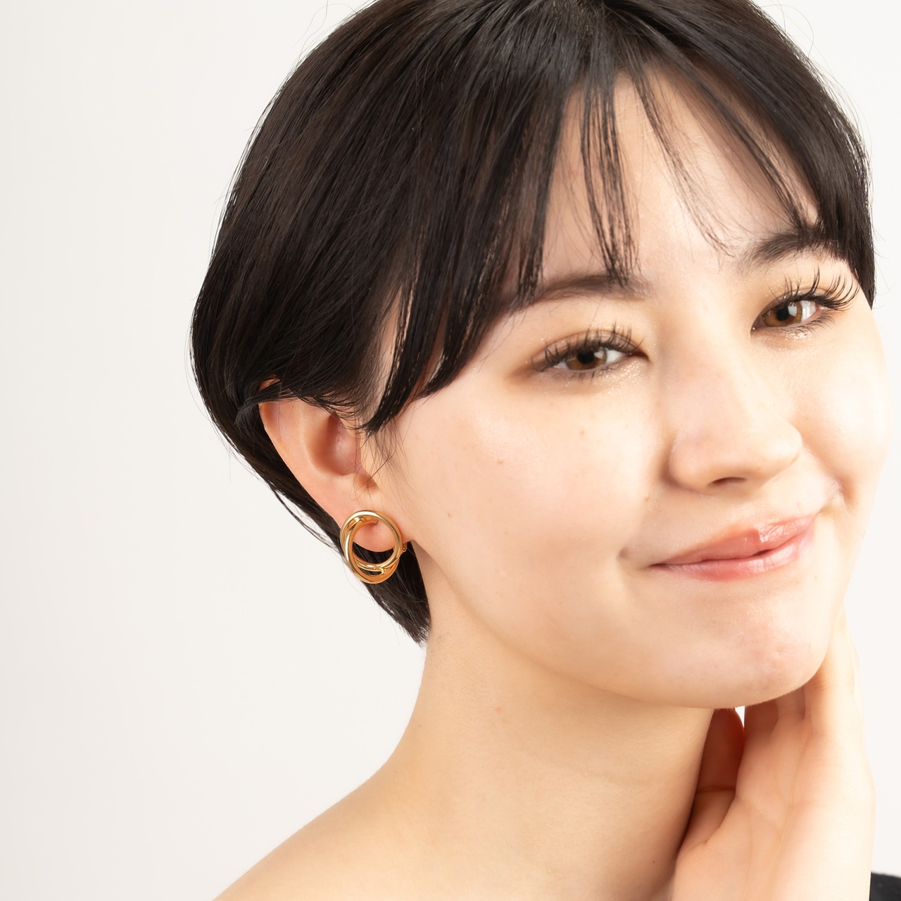 gold ear clip  GME2 イアリング