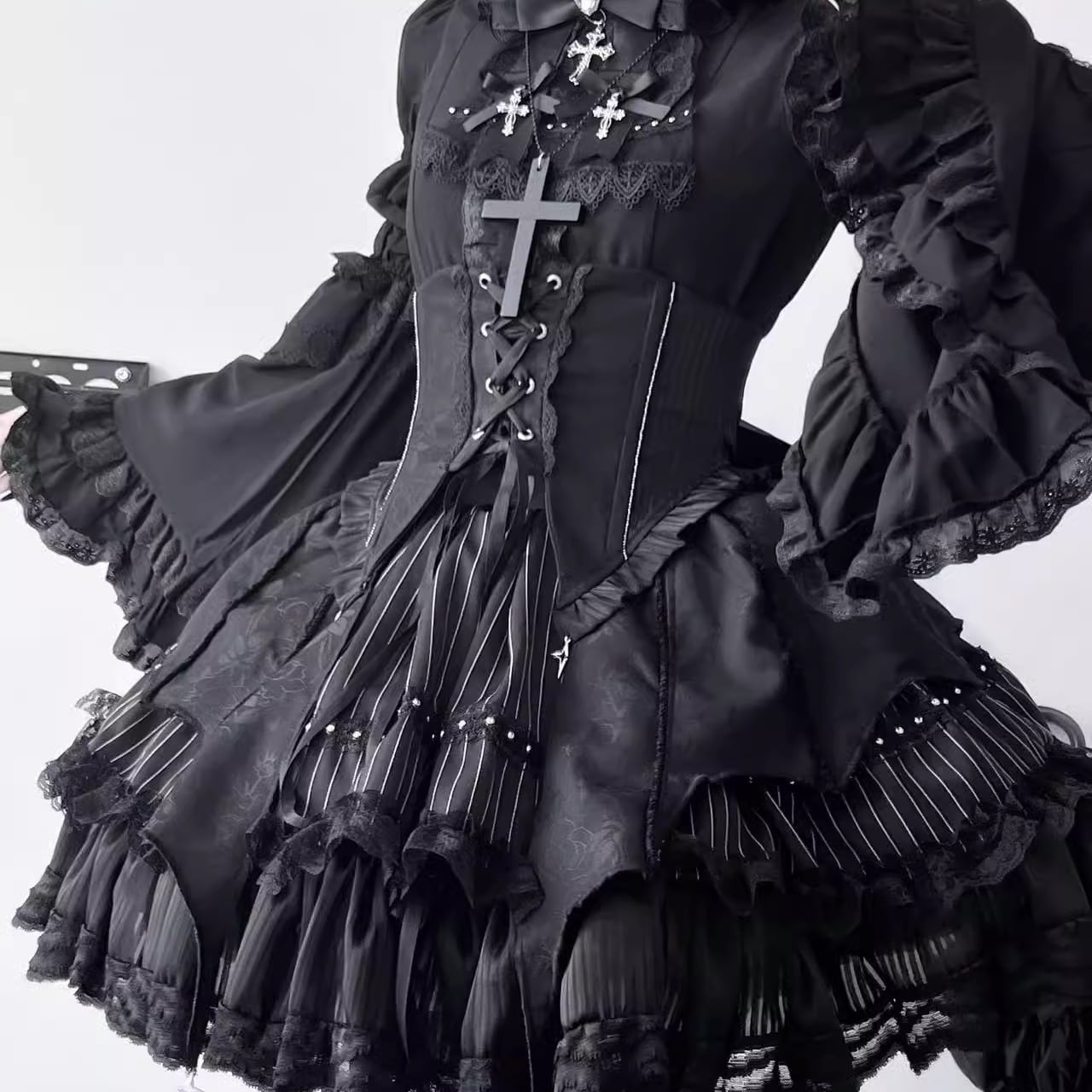 ゴスロリ通販 With U セットアップ ゴシックロリータ ダーク