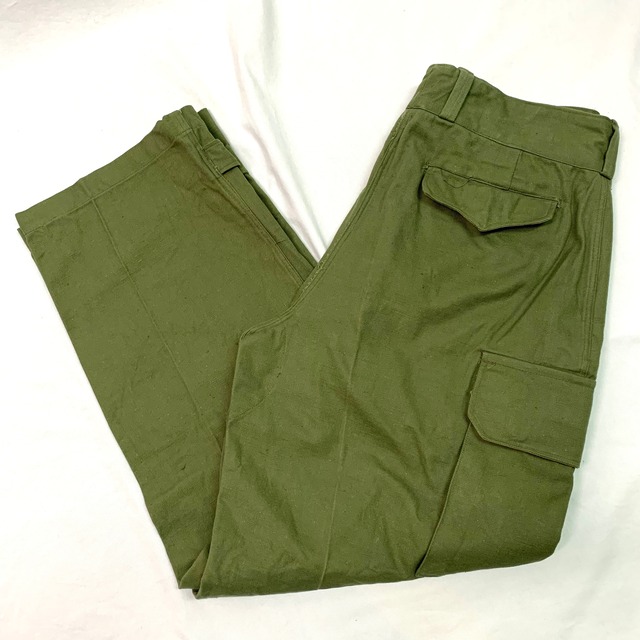 50's NOS FRENCH ARMYM-47 TROUSERS フランス軍 M-47 デッドストック45