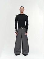 NFAI Rectangular Keeper Leather Belt