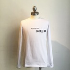 REPLAY　ベーシックジャージー ロングTシャツ／ホワイト