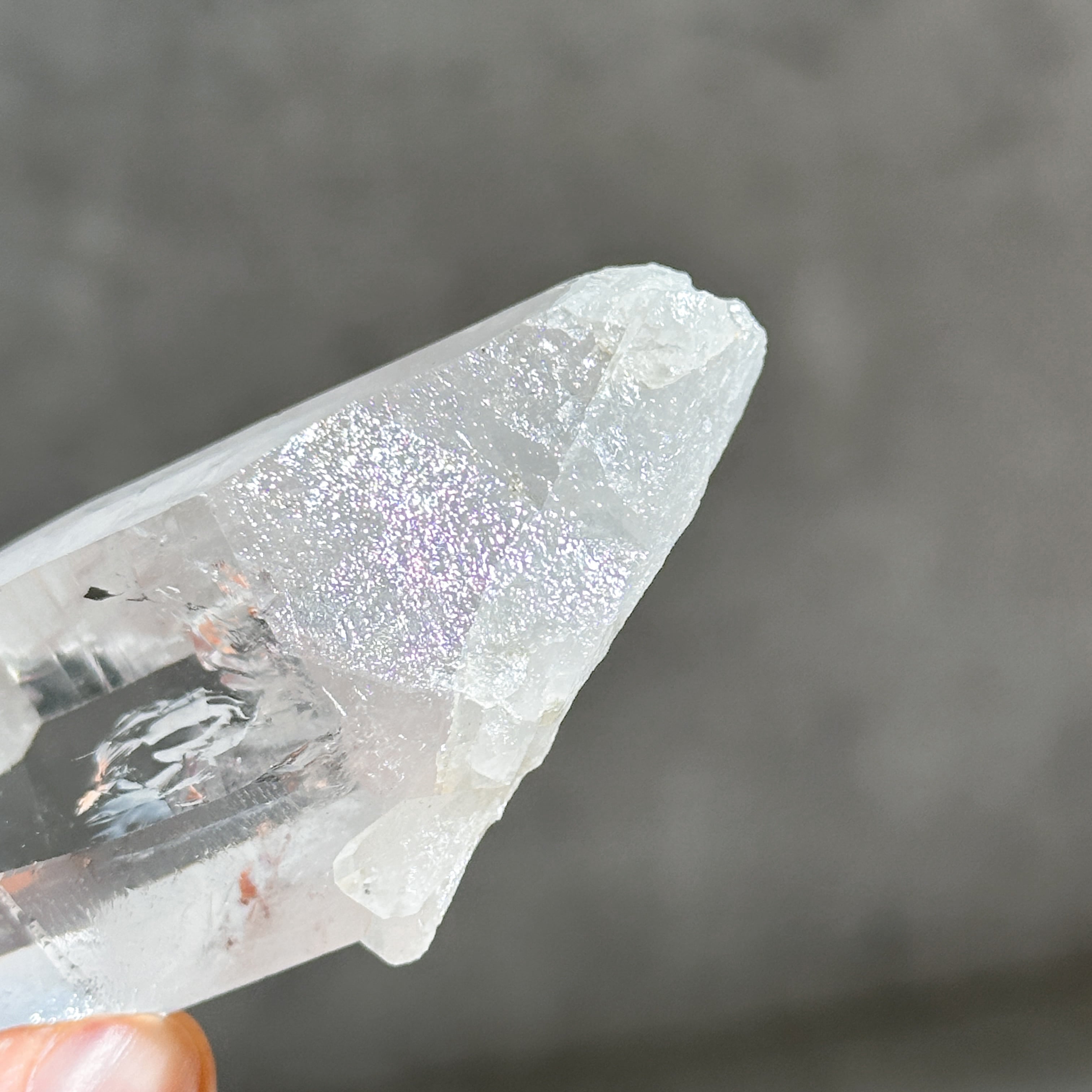 ゼッカ産クリアクォーツ ポイント 34 原石 ◇ Clear Quartz ◇天然石