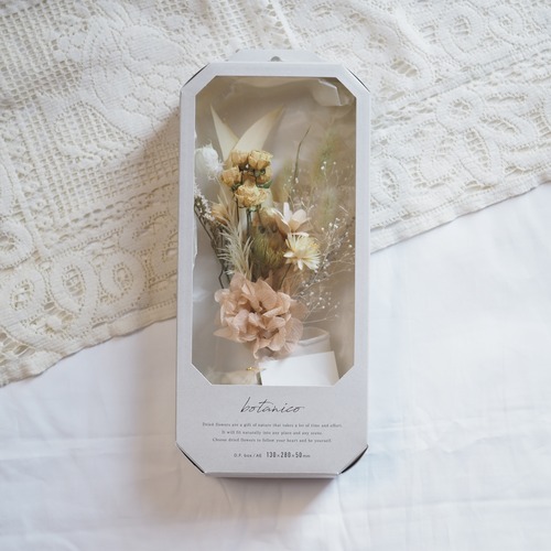 677. dried flower box (swag)  ｜ドライフラワーボックス
