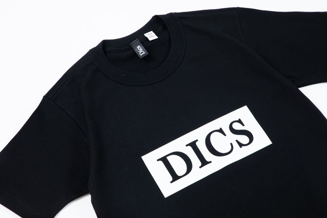 DICS Ｔシャツ　ブラック　【日本製】