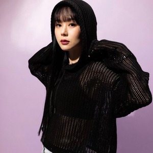 [HIGH SCHOOL DISCO] Summer knitwear hoodie_Black 正規品 韓国ブランド 韓国ファッション トップス