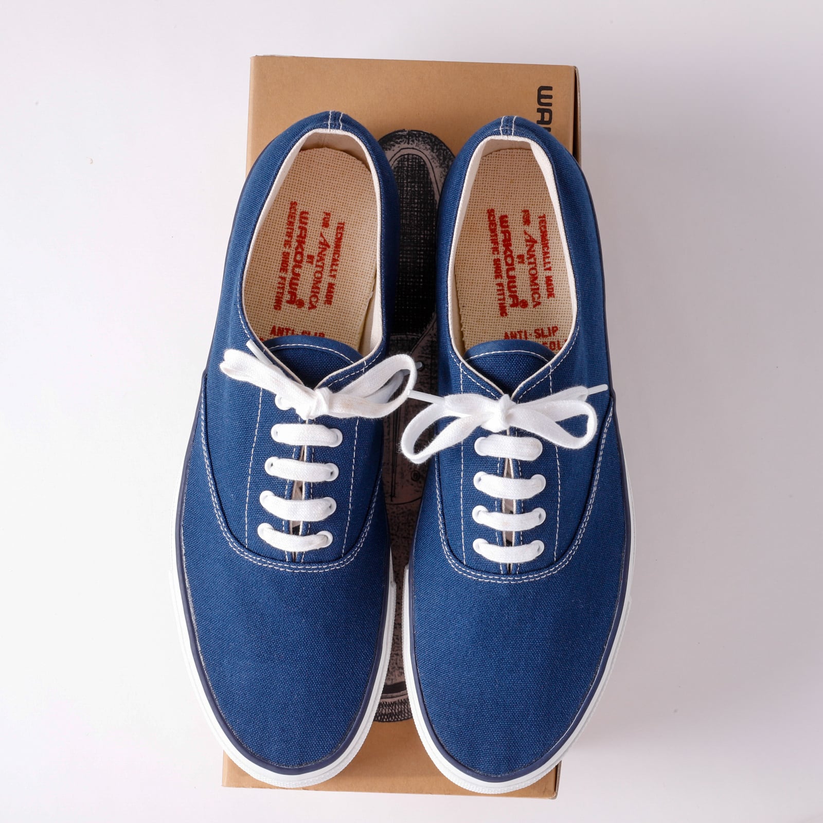 YUKさん専用 【美品】waltz by BEAMS DESIGN ネイビー 未使用】 ANATOMICA WAKOUWA deck shoes sneaker NAVY Alden last