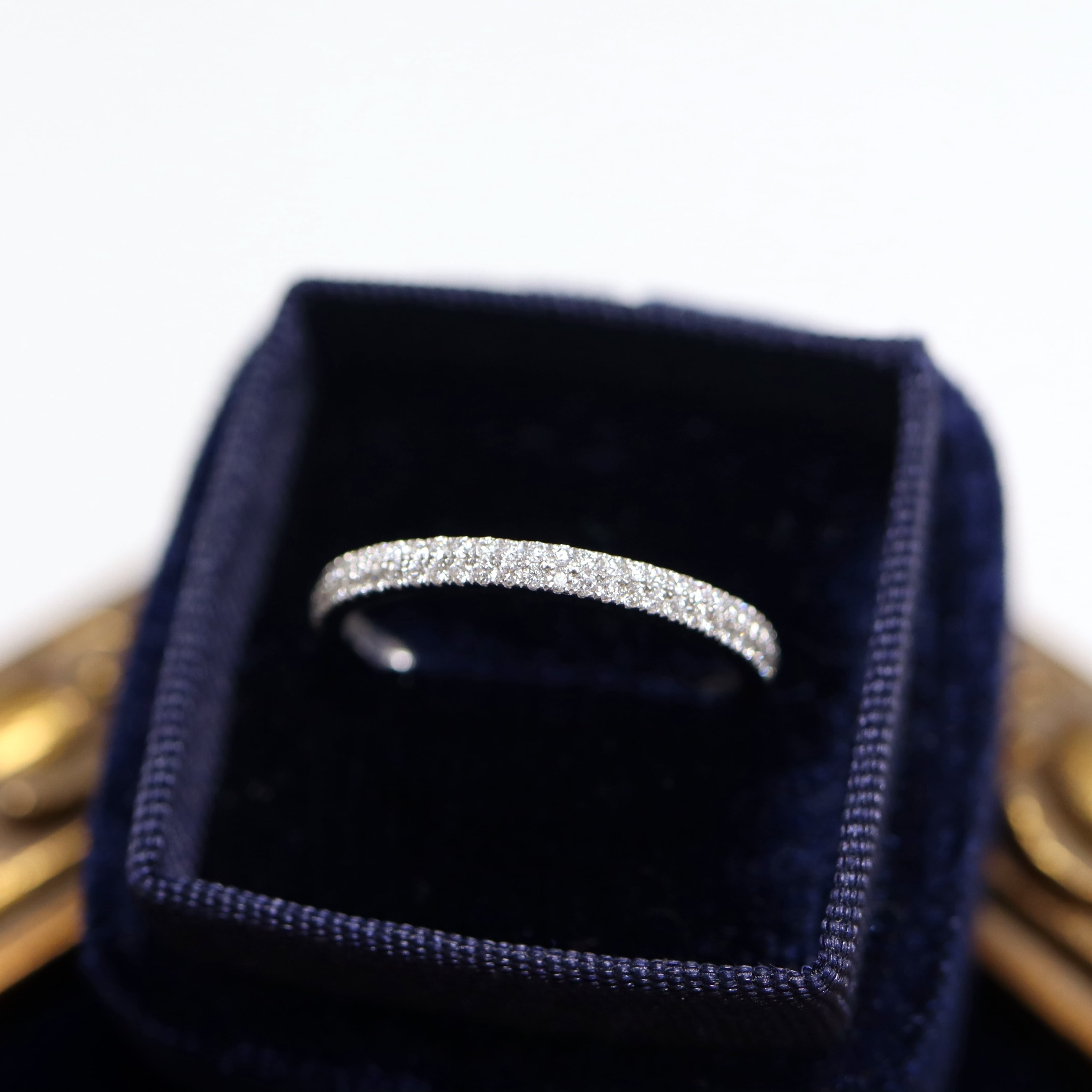 K18WG ダイヤモンドリング D 0.20ct | FADEN JEWELRY