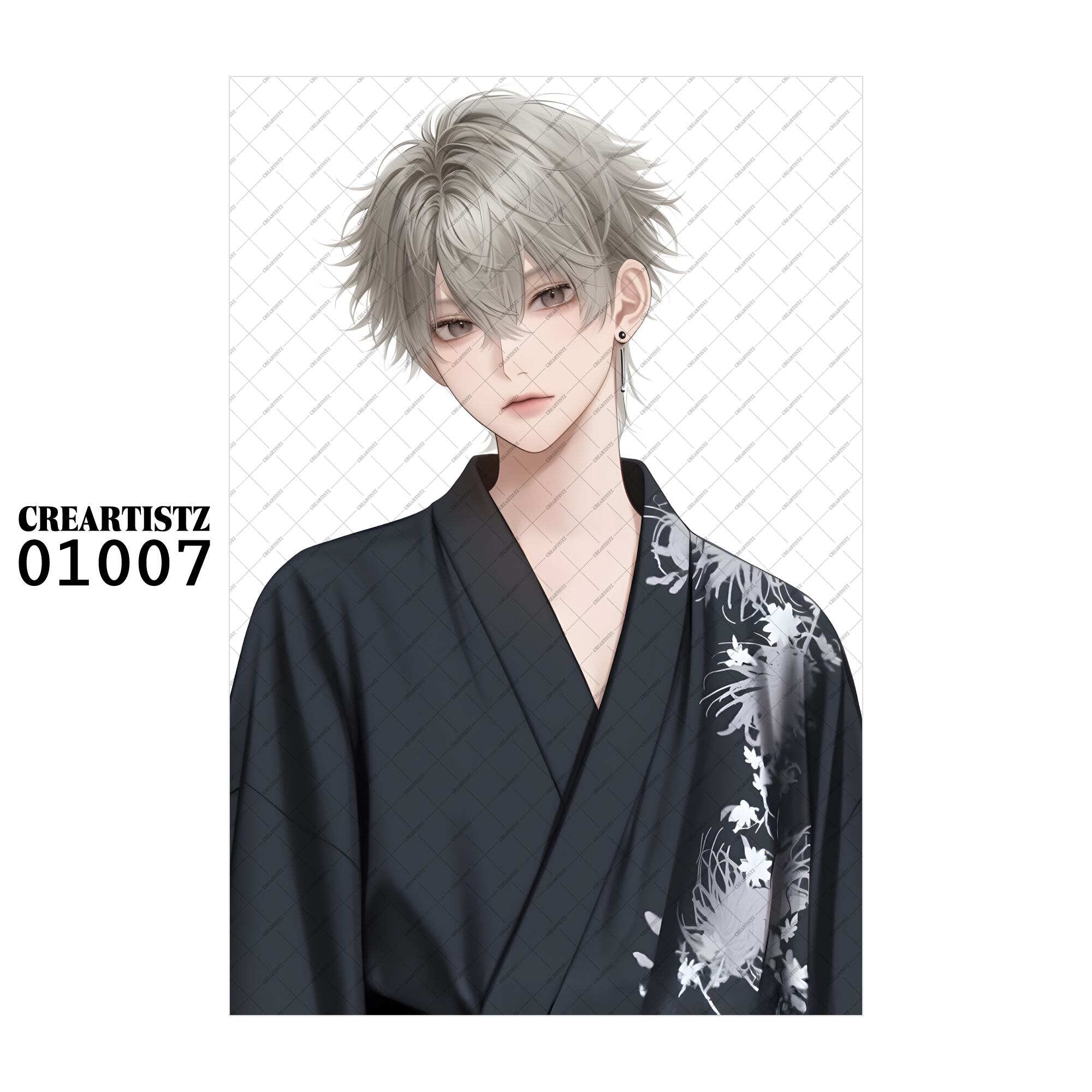 01007 ボーイ クール オリジナル ペーパー/ステッカー 4枚セット CREARTISTZ