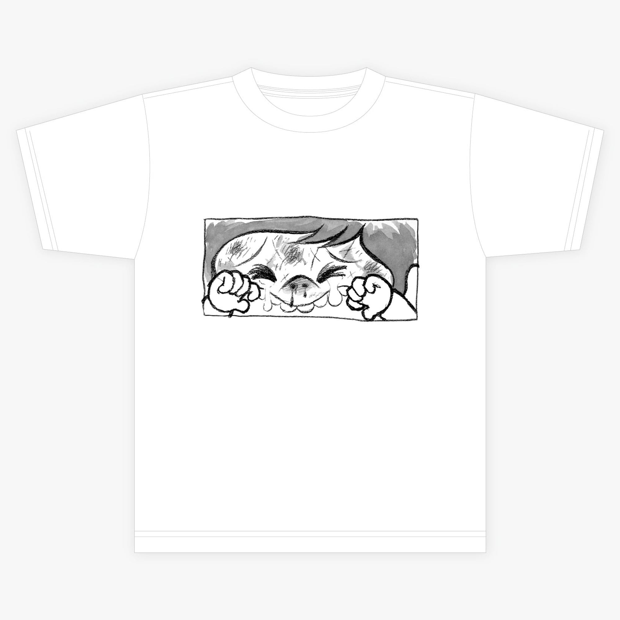 完全限定生産／各30枚】「THE OSHIMA GANG」Tシャツ（白ロゴ）／大島渚