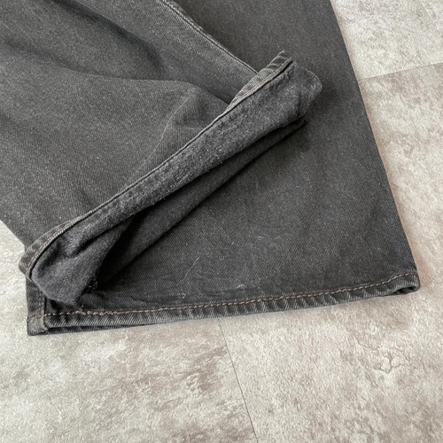 【W56 L32】希少 販促用 ブラックデニム levi's リーバイス 501 詳細写真18