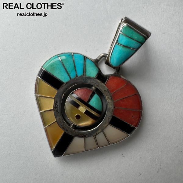 Navajo/ナバホ族 作者不明 インディアンジュエリー マルチカラー