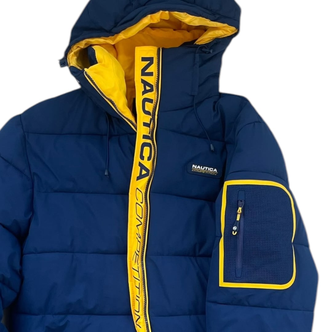 NAUTICA ノーティカ フーデッド パデッド ジャケット Mサイズ