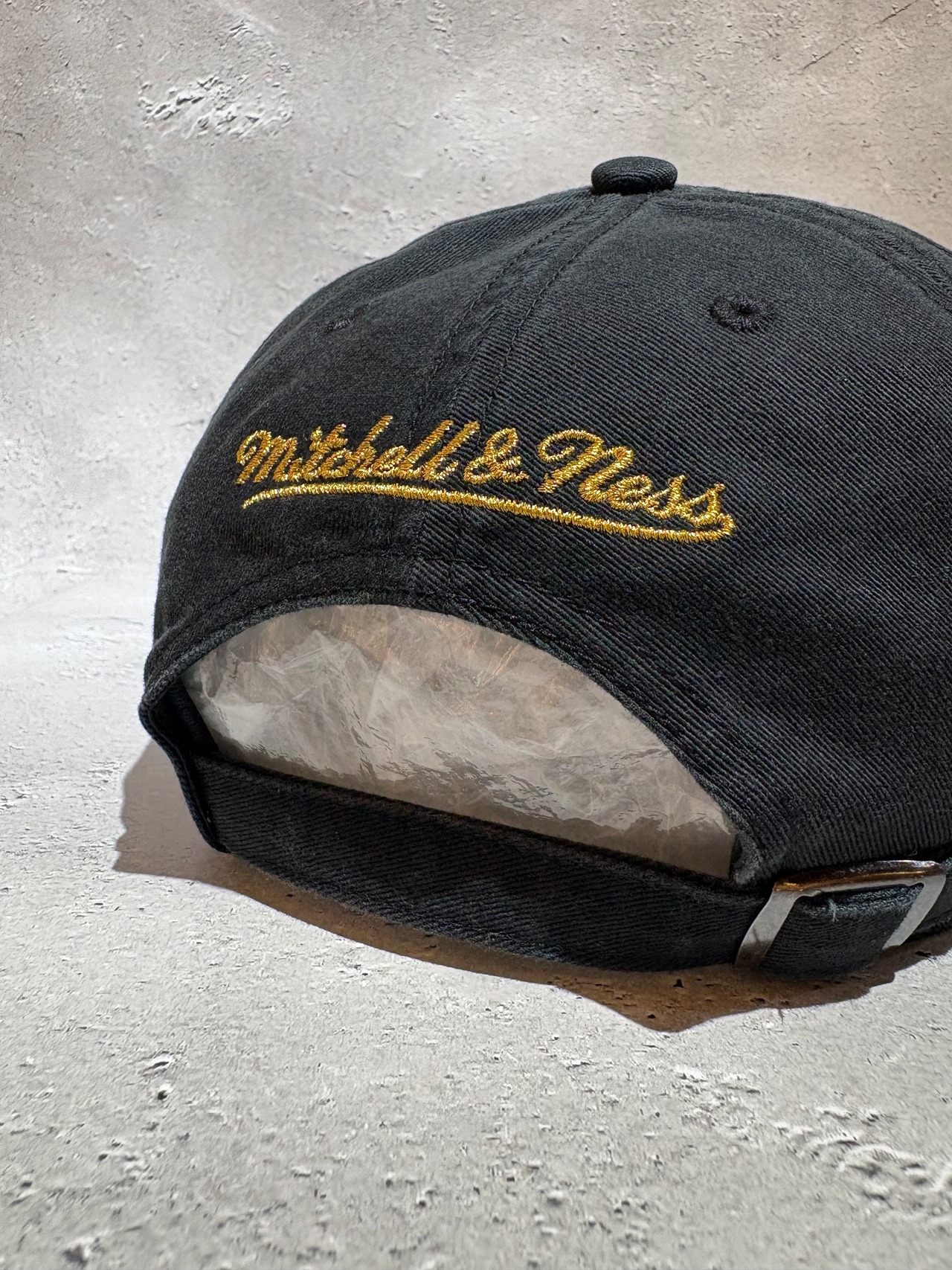 Mitchell&Ness/ミッチェルアンドネス NBA ゴールデンステート・ウォリアーズ キャップ ブラック