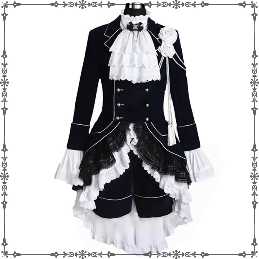 【XLサイズ】コスプレ衣装 皇子系 王子スタイル ゴスロリ ゴシックセットアップ 第15位 ゴスロリ通販 With U ゴスロリセットアップ 王子 皇子系
