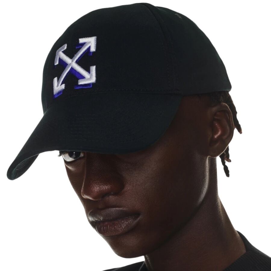 OFF WHITE】ARROW BASEBALL CAP（BLACK/WHITE） | AYIN