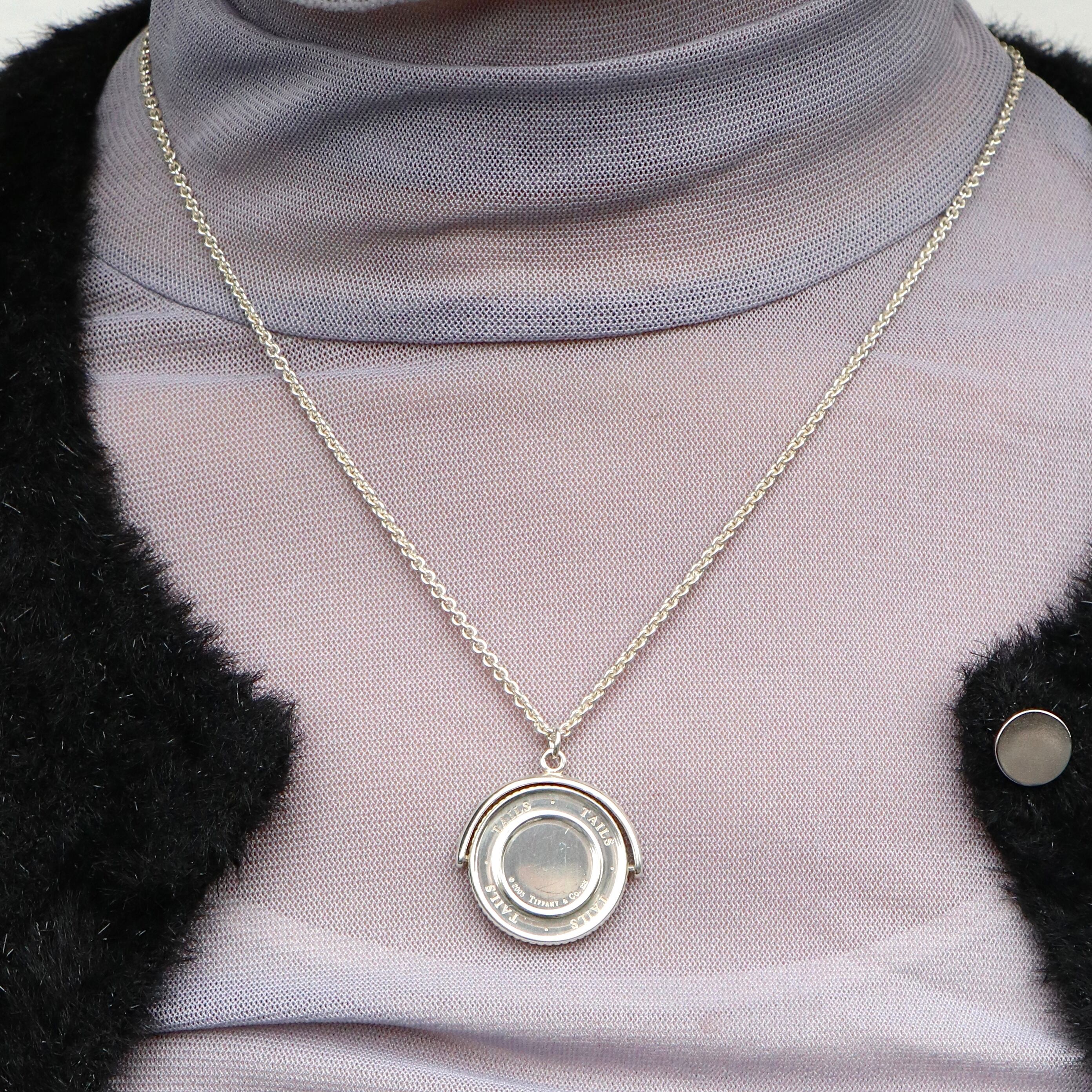 Tiffany&Co. HEADS TAILS ネックレス シルバー925 ティファニー | 2122